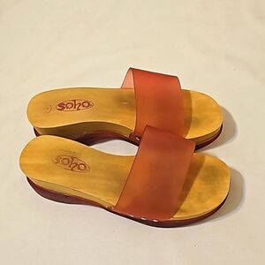 Vintage soho, y2k studded slip on shoes size 7